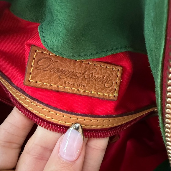 Dooney & Bourke Florentine Rich Brown Leather Satchel Shoulder Bag - Picture 16 of 17